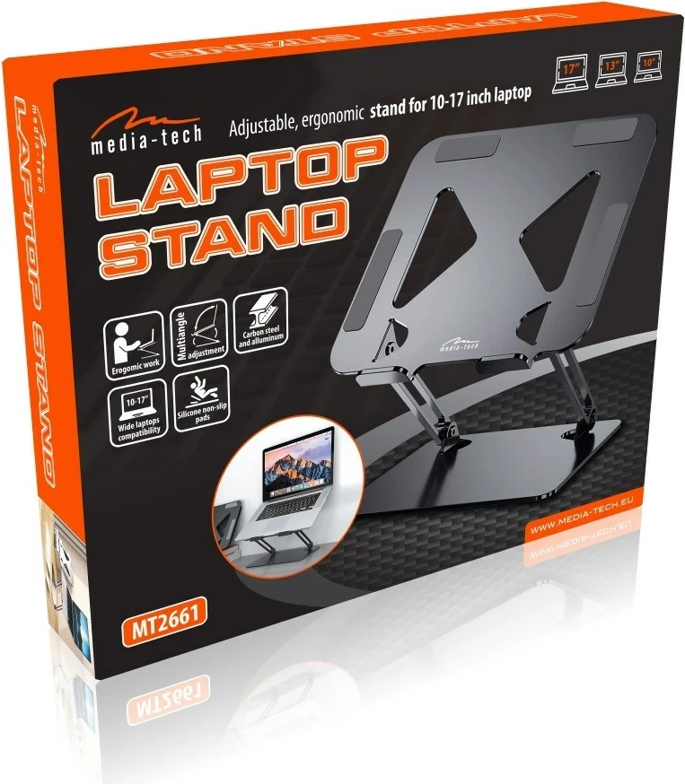 Stendë laptopi Media-tech, argjendtë