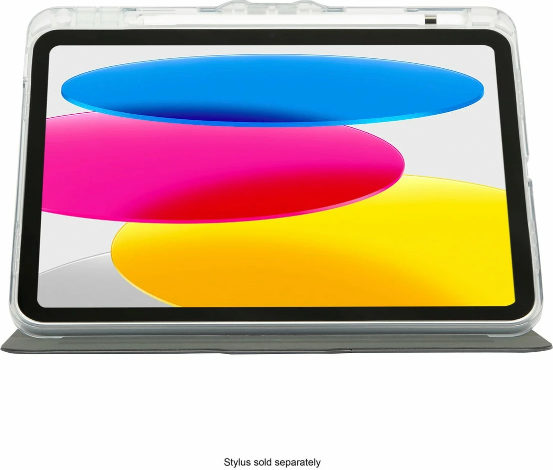 Mbështjellës Targus Versavu për iPad 10.9, TPU, me kapak, transparent