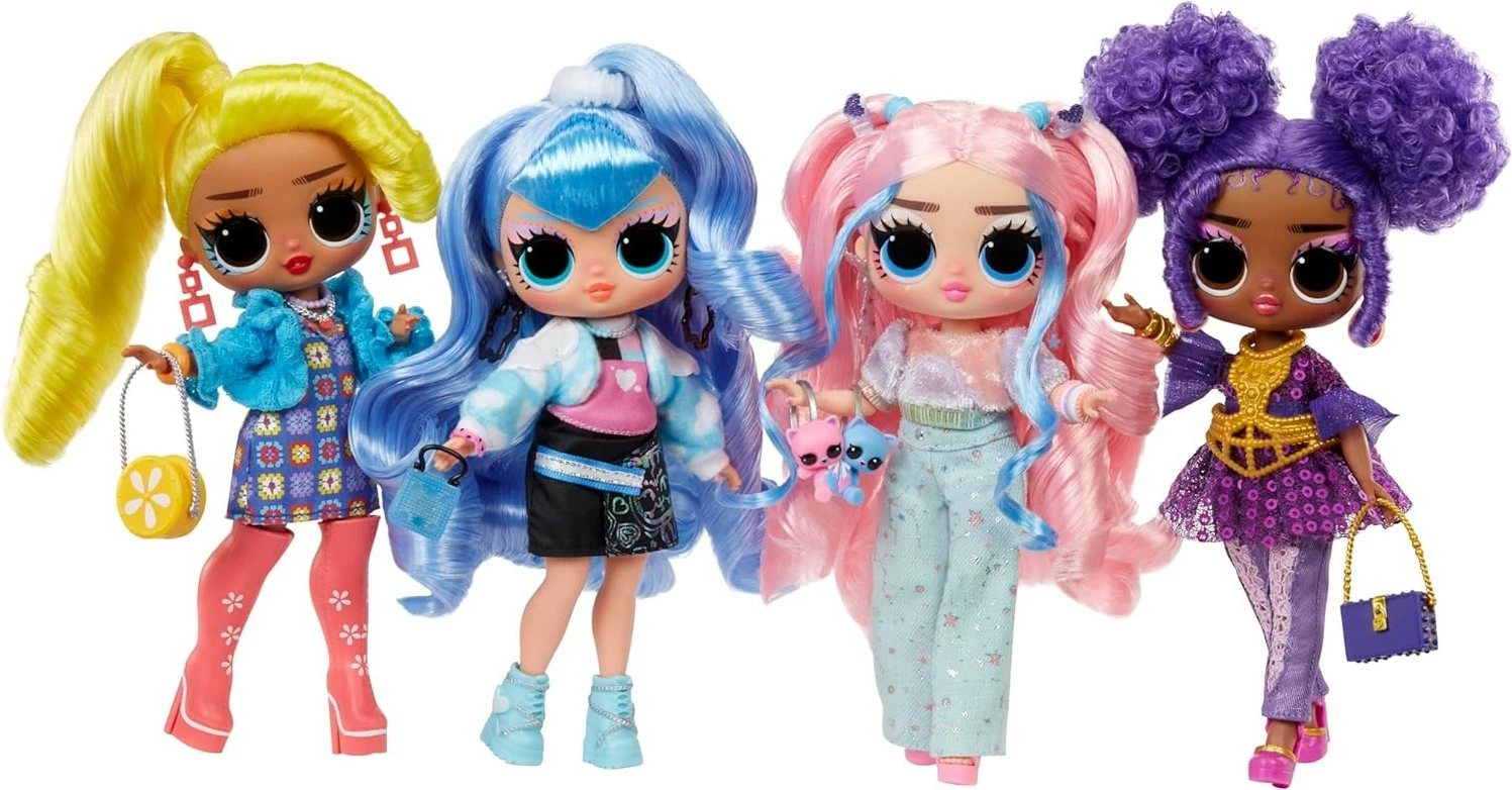 Kukull L.O.L. Surprise Tweens Cassie Cool, 16.5 cm, me aksesorë, vjollcë