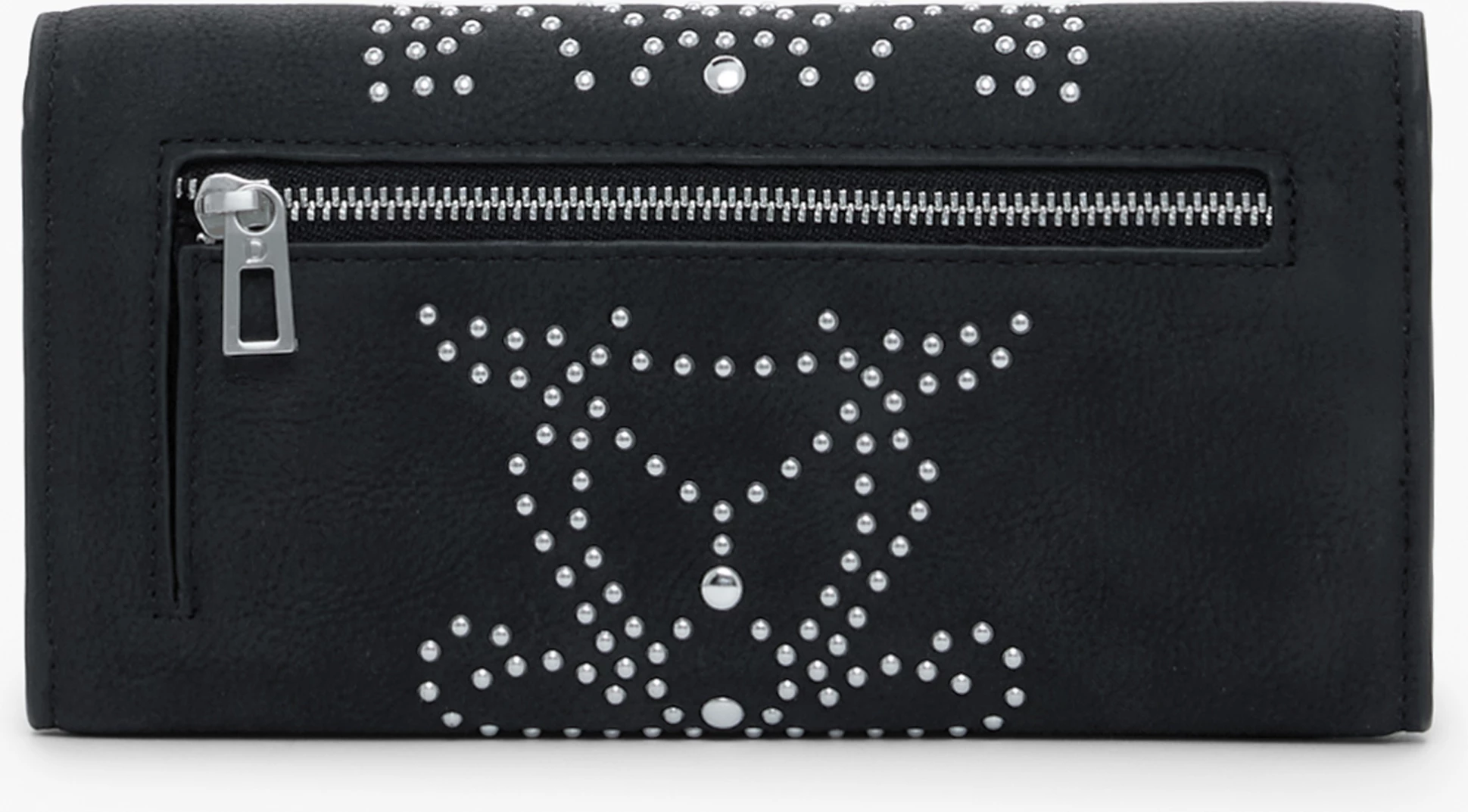 portofol DESIGUAL Mariona Poker Face femra, i zi