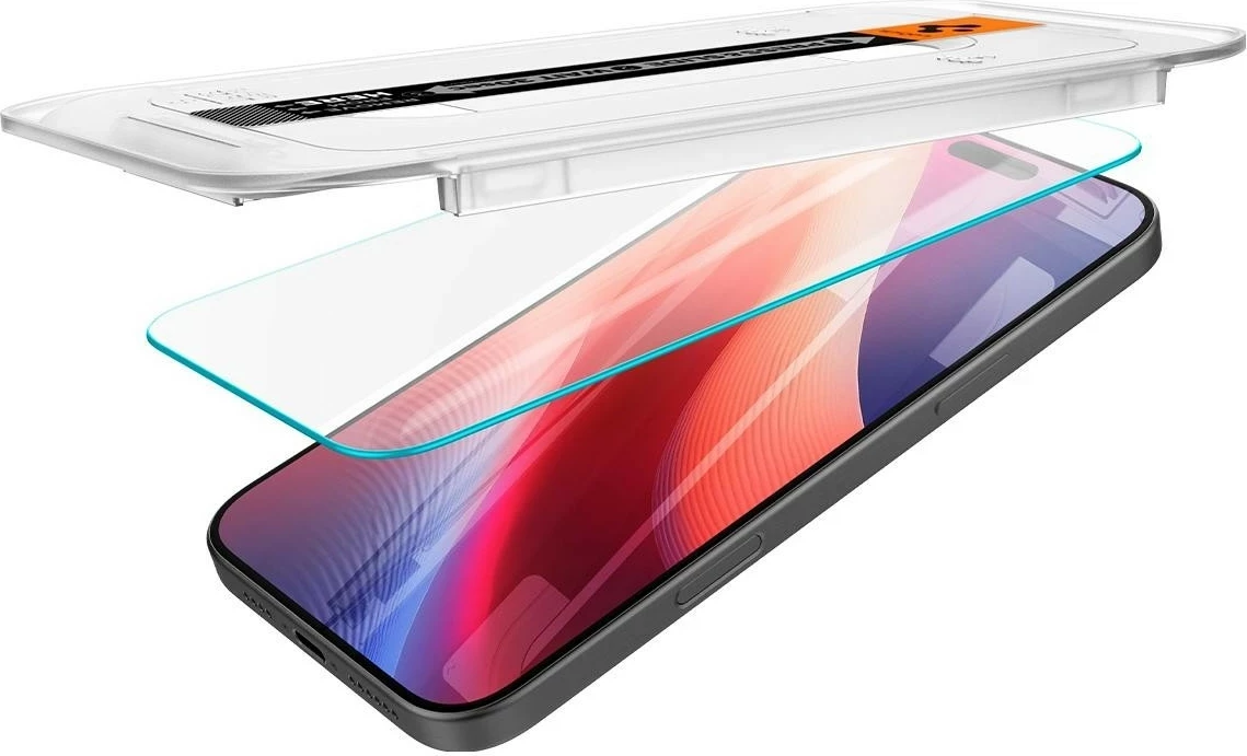 Xham mbrojtës Spigen GLAS.TR EZ FIT, Apple iPhone 16 Pro Max, transparent