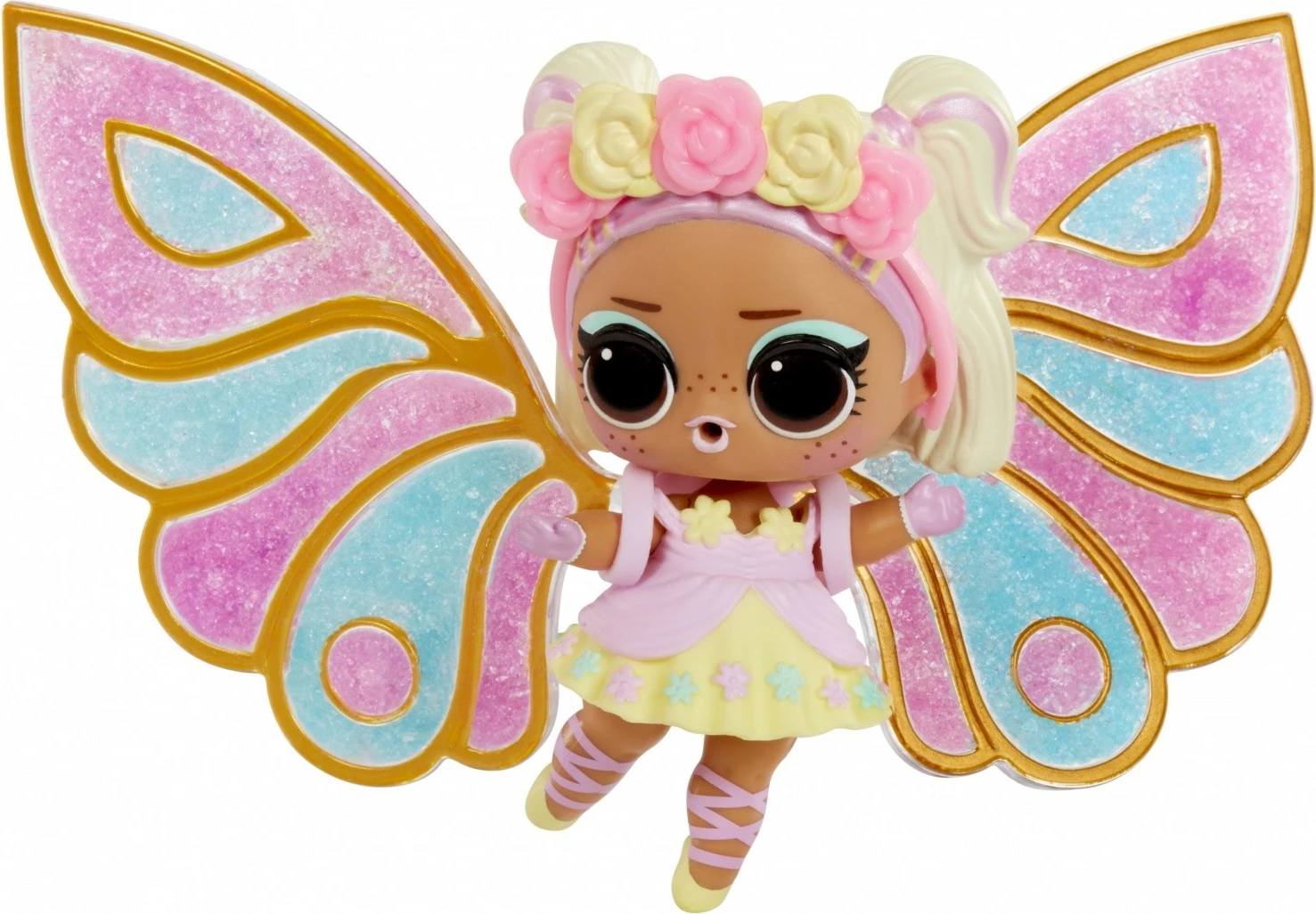 Set lodrash L.O.L. Surprise Fairy, MGA, 30 copë, me aksesorë dhe krahë zanash, për vajza