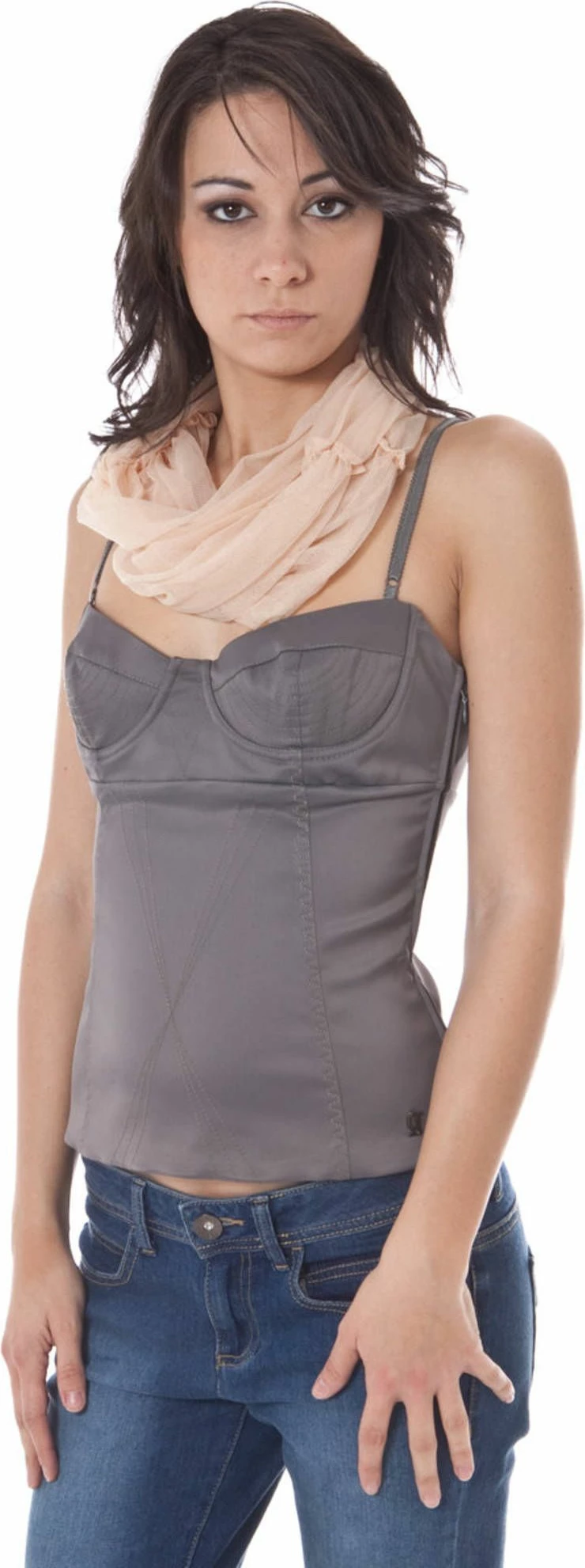 Top për femra JOHN GALLIANO, gri