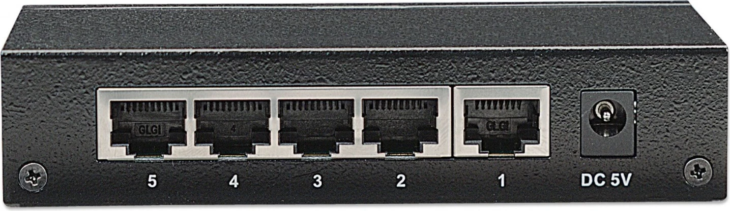 Switch Intellinet 530378, 5 portë Gigabit