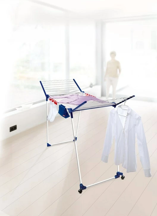 Tharëse rrobash qëndrore Leifheit Pegasus 200, 20 m, teknopolimer, navy