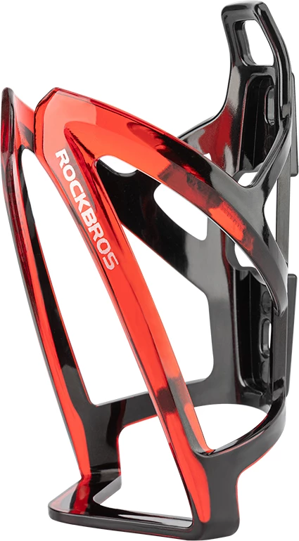 Mbajtës shishe për biçikletë Rockbros FK338, PC, zi e kuqe