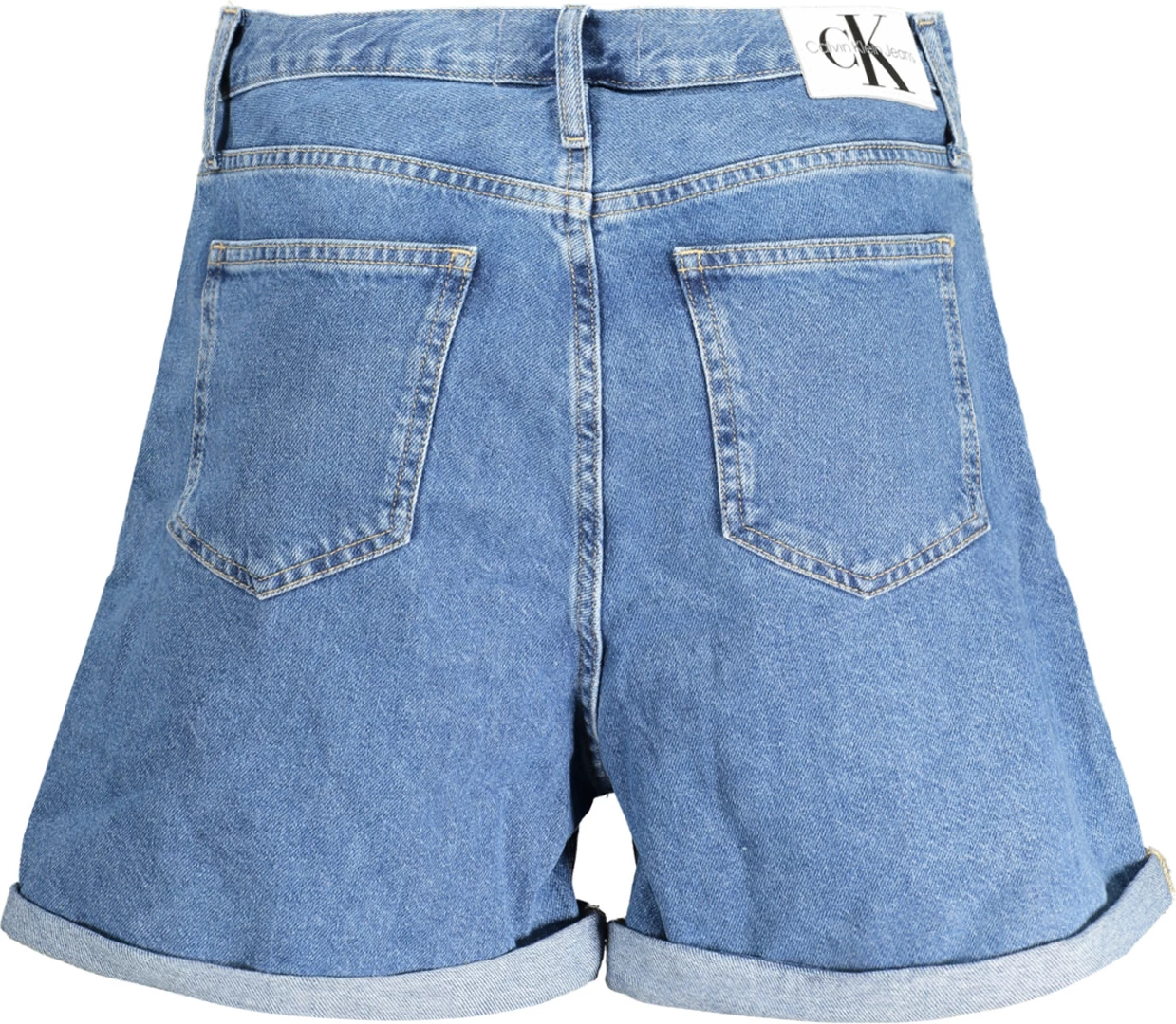 Shorce për femra Calvin Klein Jeans, të kaltërta të çelta