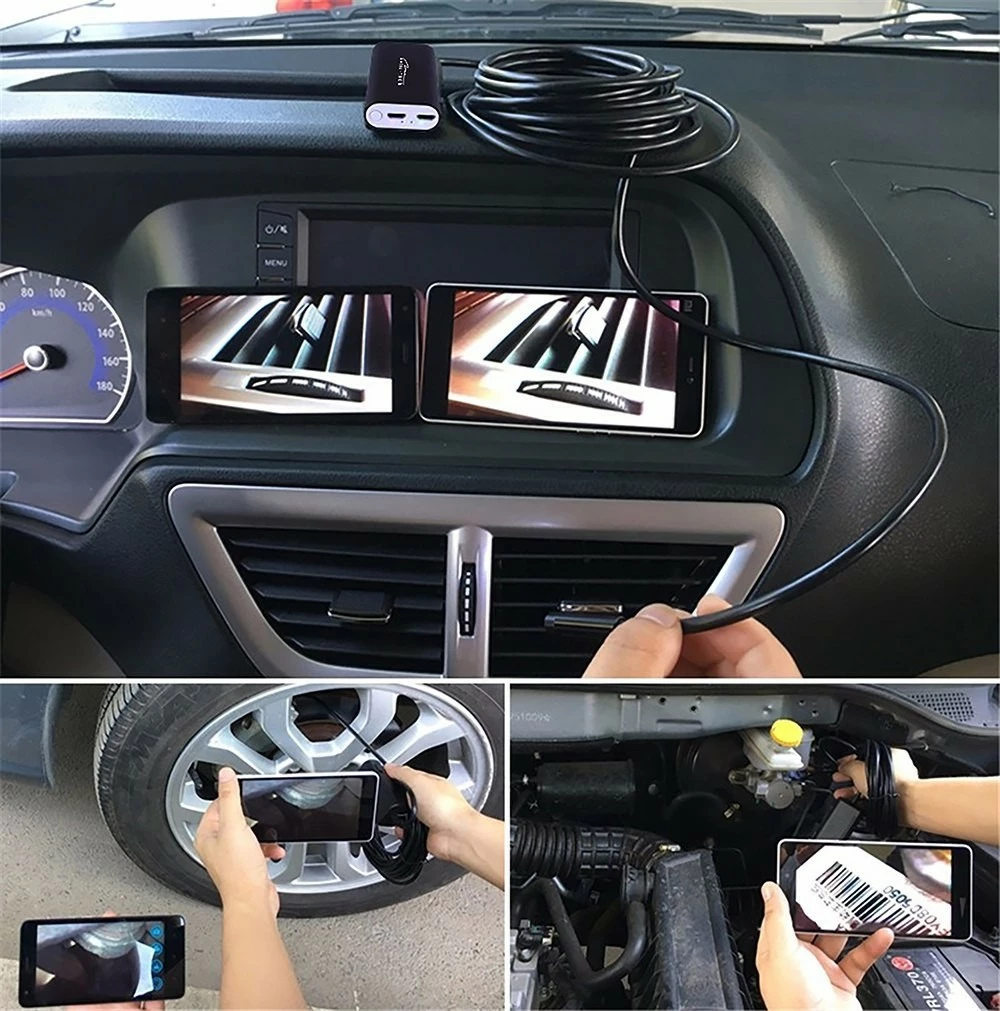 Endoskop inspektimi Media-Tech MT4099, WiFi, 5m, i zi