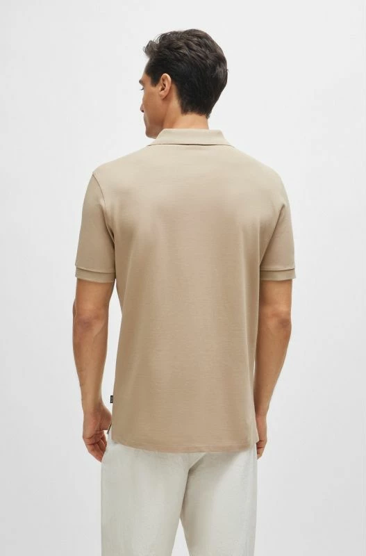 Maicë polo Boss për meshkuj, bezhë