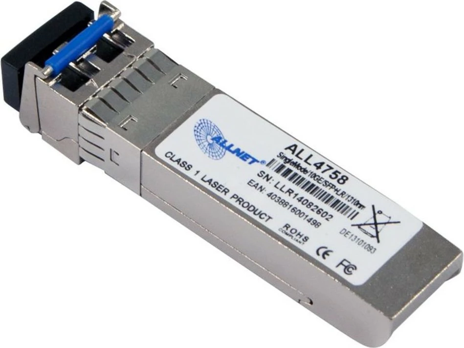 Modul SFP+ ALLNET ALL4758, Fibër optike, 10000 Mbit/s, LC, 9/125 µm, LR