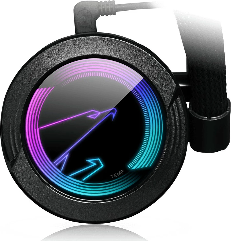 Ftohës uji Gigabyte AORUS WATERFORCE 280, i zi