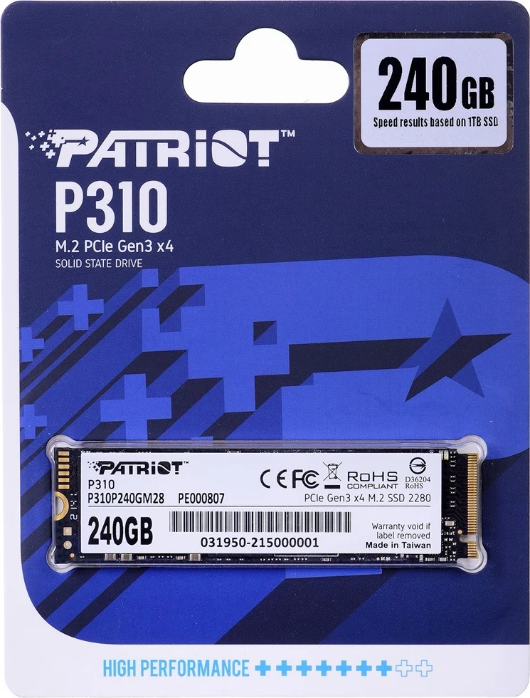 SSD Patriot memory, 240 GB