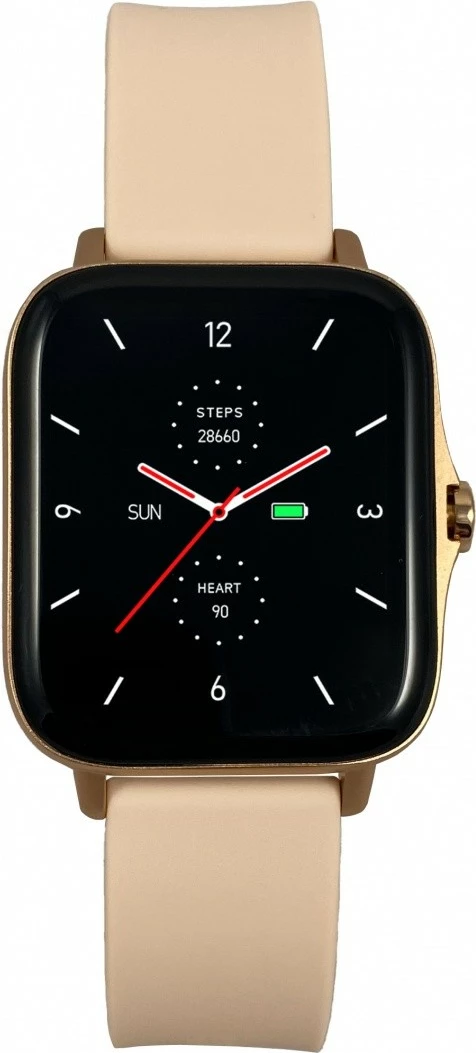 Smartwatch Maxcom Fit FW55 Aurum Pro, 1.7", Bluetooth, Gold