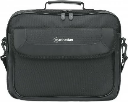 Çantë laptop MANHATTAN Cambridge Clamshell 14.1, e zezë