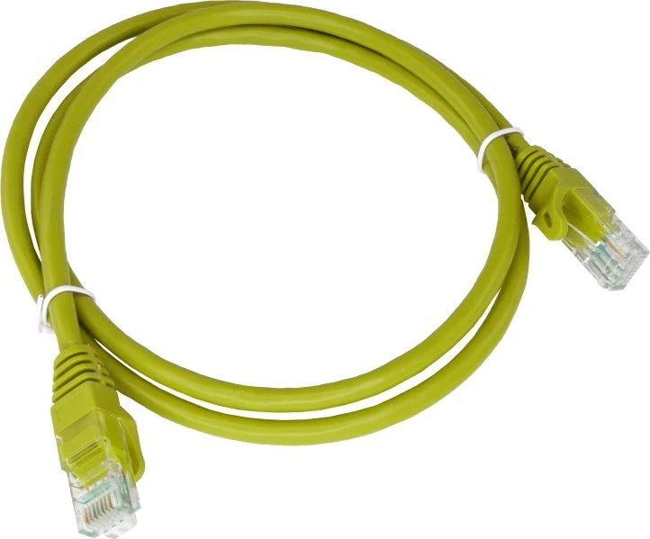 Patchcable ALANTEC KKU5ZOL0.25, Cat5e, 0.25m, RJ-45, e verdhë