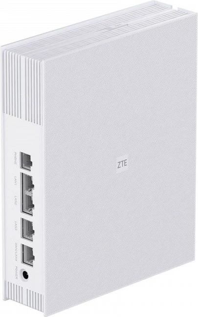 Router ZTE T5400 IDU, xDSL, 6 antena, 4x Gigabit Ethernet, Bardhë