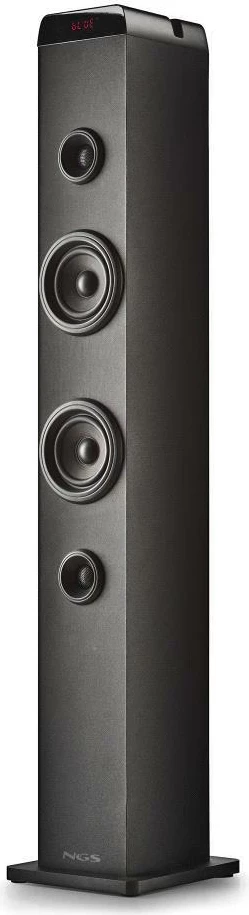 Altoparlant kullë NGS Sky Charm Pro, 50W, Bluetooth, USB, Radio FM, AUX, i zi