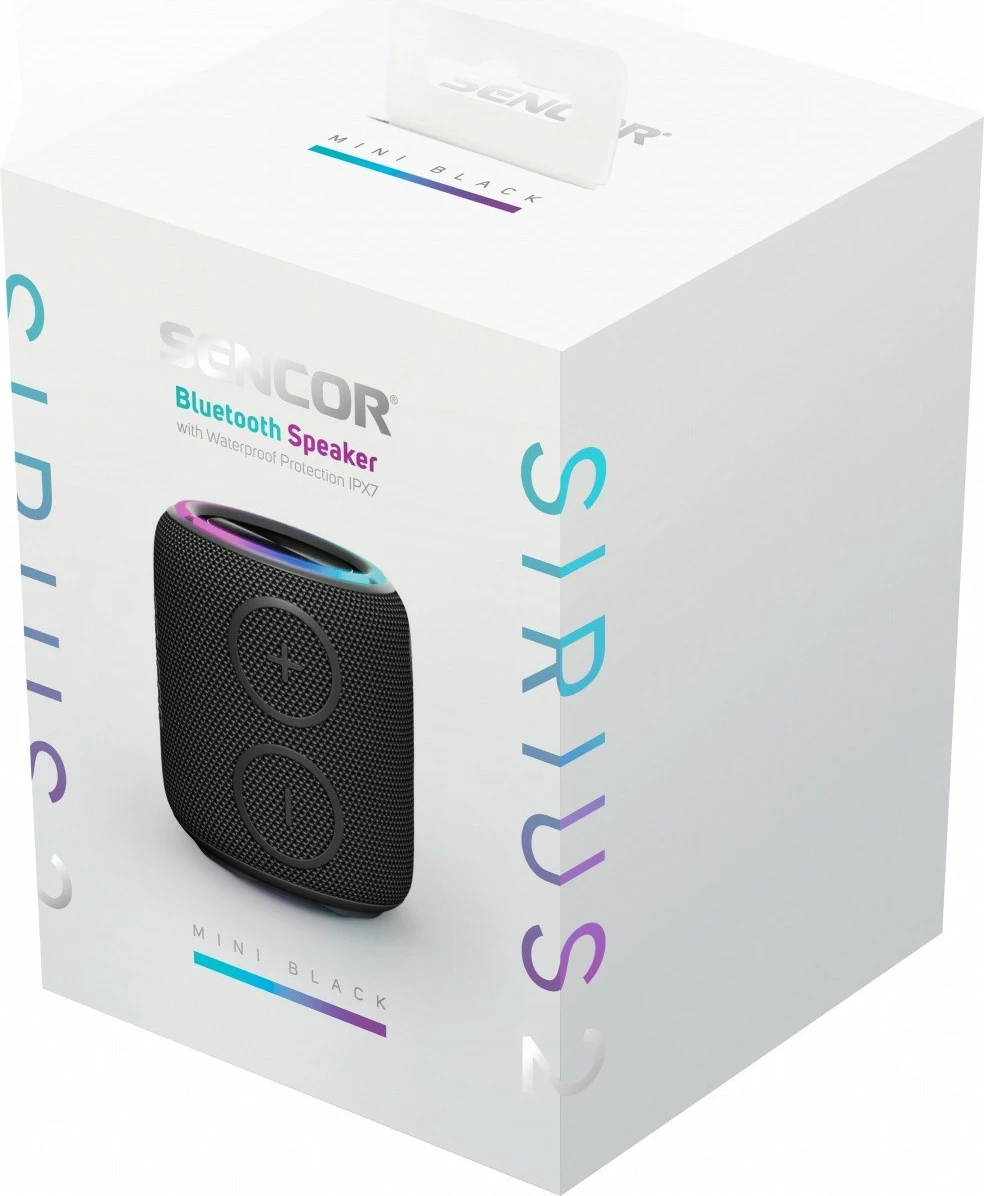 Altoparlant Bluetooth Sencor SIRIUS 2 MINI, 16W, i zi