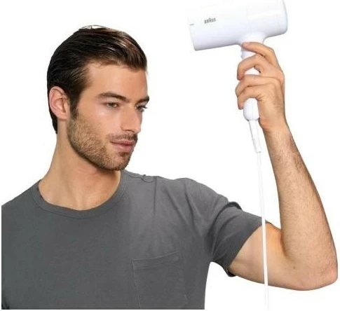 Tharëse flokësh Braun HD2.1 HD210E, e bardhë