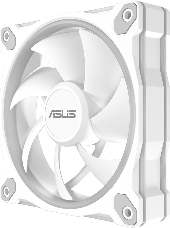 Ventilator kase ASUS Prime MR120 ARGB, 12 cm, i bardhë