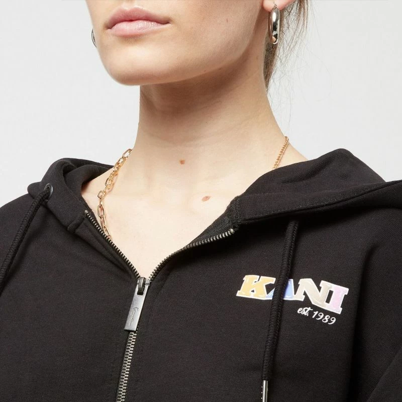 Duks me zinxhir Karl Kani për femra, ngjyrë e zezë