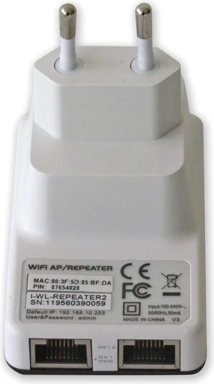 Router pa tel Techly 301078, Mini, 300Mb/s