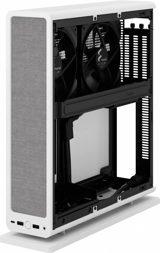 Kasë Fractal Design Ridge, Mini ITX, e bardhë