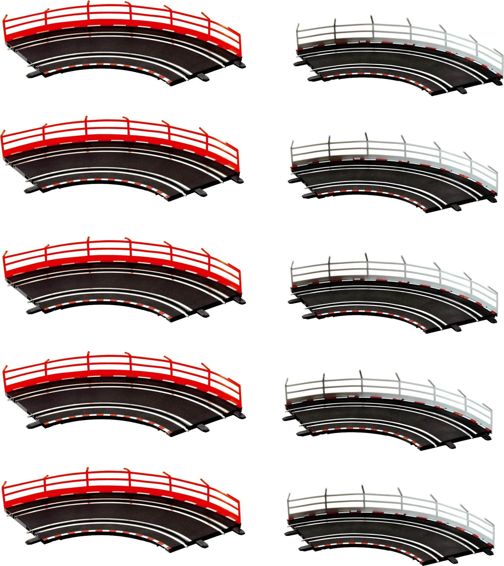 Pista lojërash Carrera 20061651, për fëmijë 6 vjeç e lart, ngjyra e zezë, e kuqe, e bardhë
