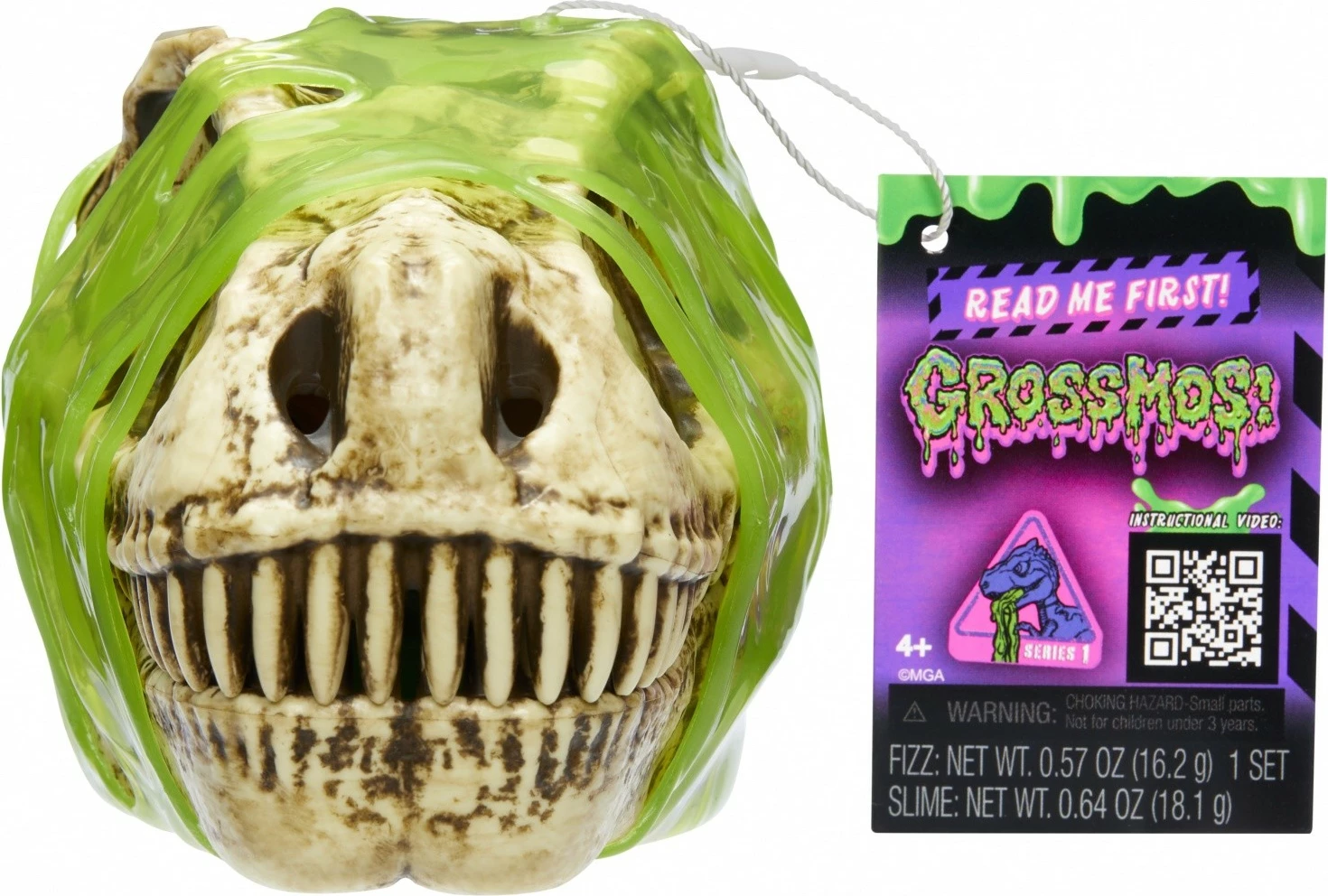 Figurinë aksioni GrossMos Blind Dino nga MGA, 1 copë, plastikë, me slime, për fëmijë