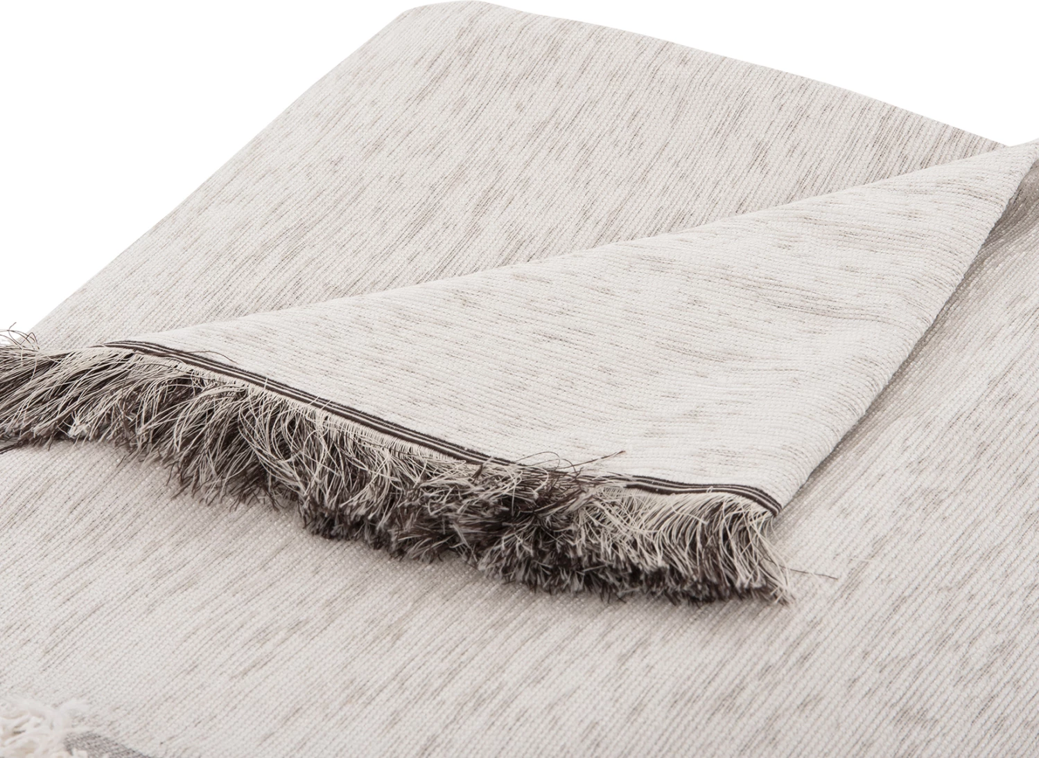 Mbulesë divani me franja DREAMTOPIA FH12161.01 ngjyrë ecru 245x170cm