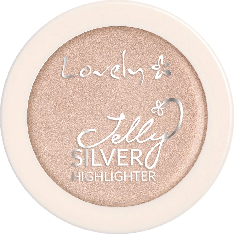 Highlighter Lovely Jelly Silver, 1 copë