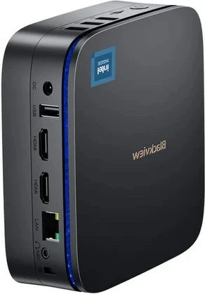 Kasë mini PC Blackview MP60 N150, 16 GB RAM, 512 GB SSD, Windows 11 Pro, e zezë