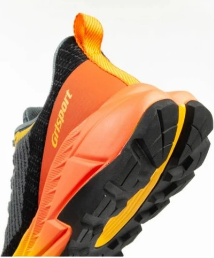 Atlete për meshkuj Grisport, të zeza dhe portokalli