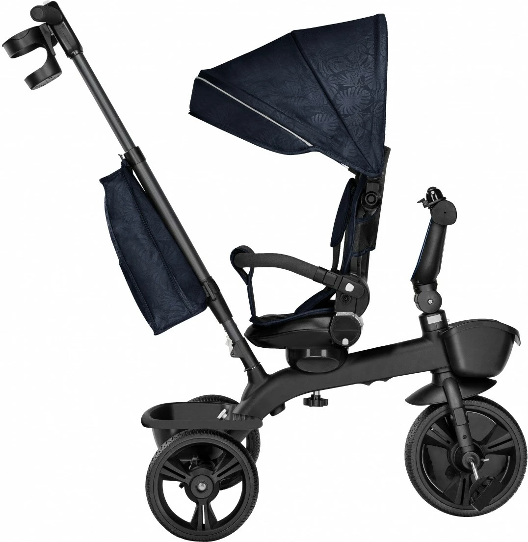 Tricikël Lionelo KORI, 2-në-1, për fëmijë, Blue Navy