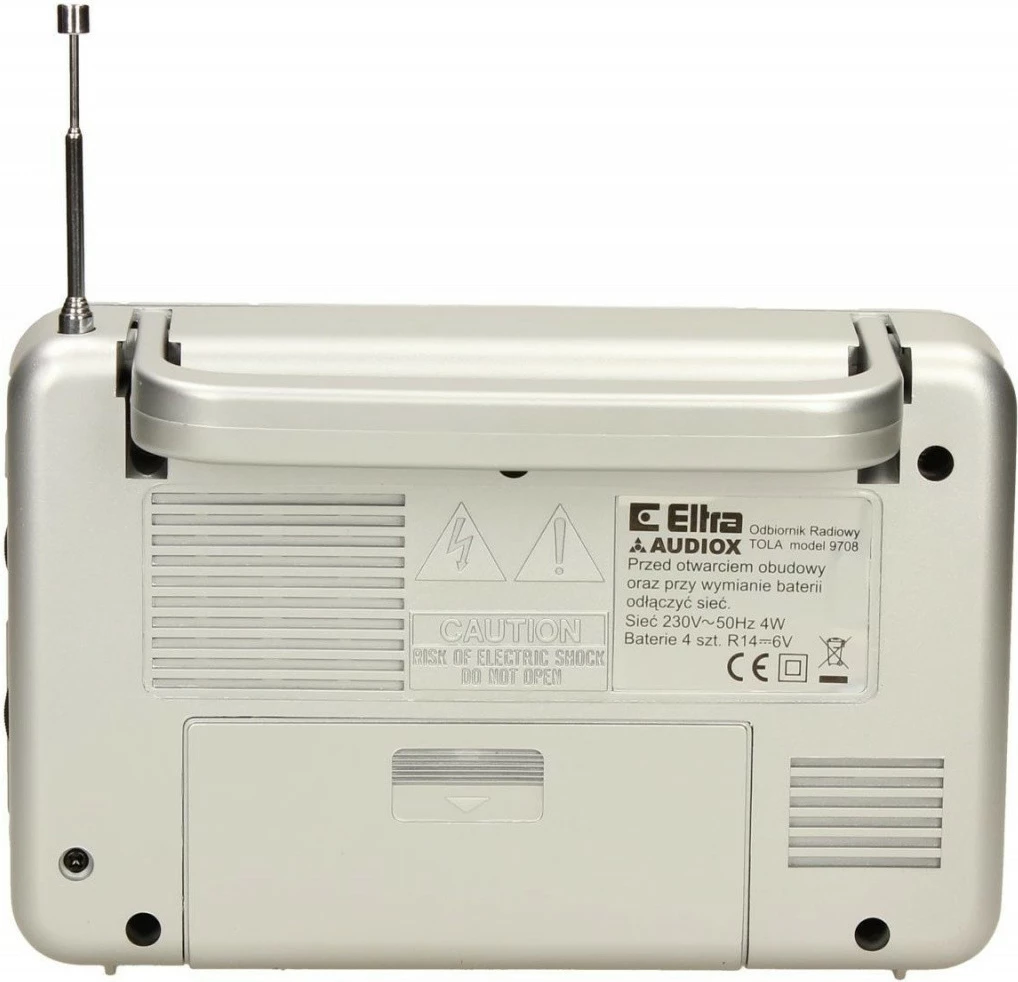 Radio portabile Eltra TOLA, mono, FM/LW, argjend