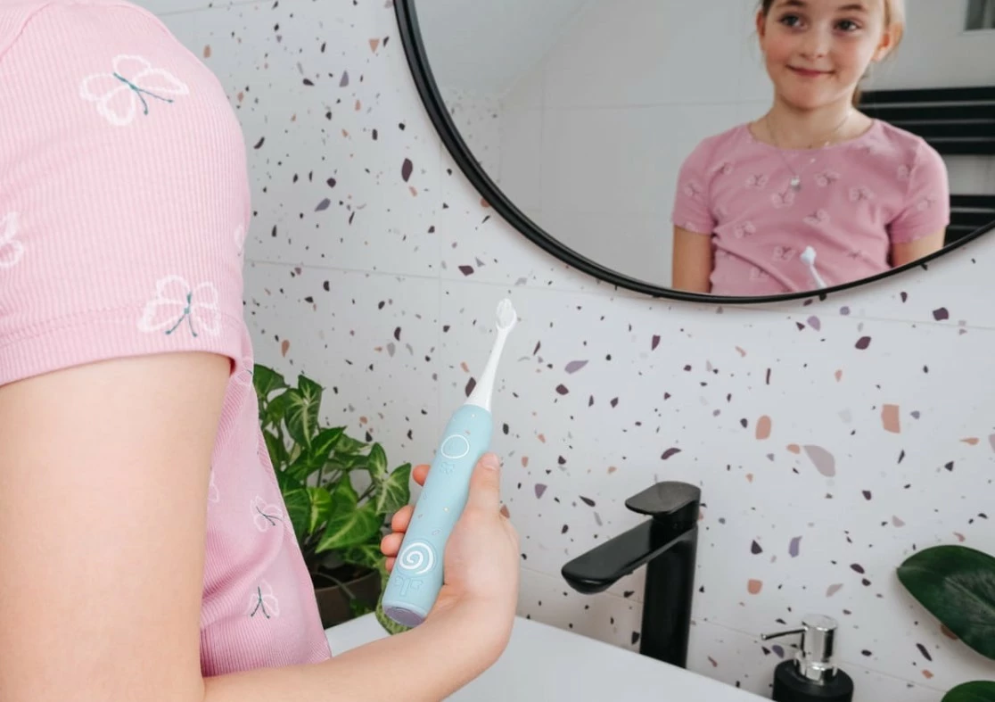 Furçë dhëmbësh elektrike për fëmijë Concept KIDO SMILE ZK6020, e kaltër, 4 koka