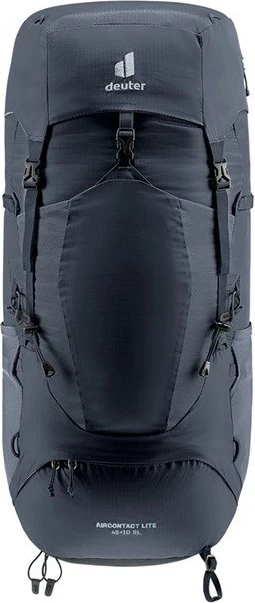 Çantë shpine Deuter Aircontact Lite 45+10 SL për hiking, për femra, E zezë