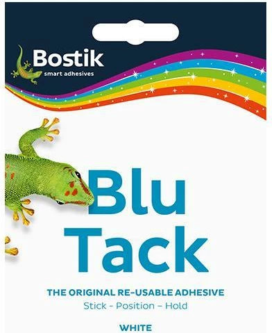 Ngjitës i ripërdorshëm Bostik Blu-Tack, 50gr, i bardhë