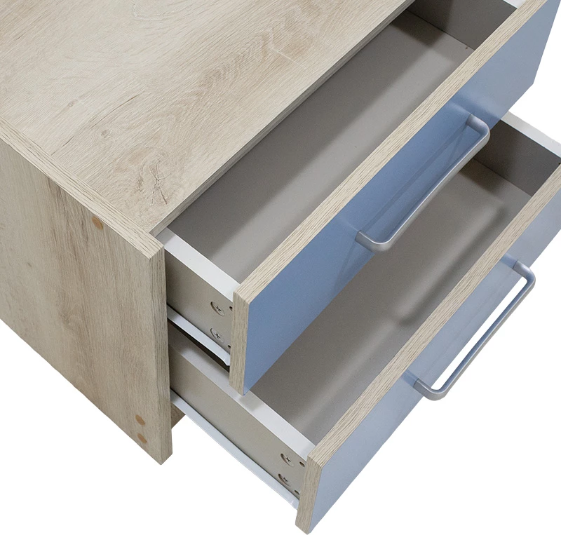 Komodinë për fëmijë Looney castillo-blue 47,5x40,5x40,5