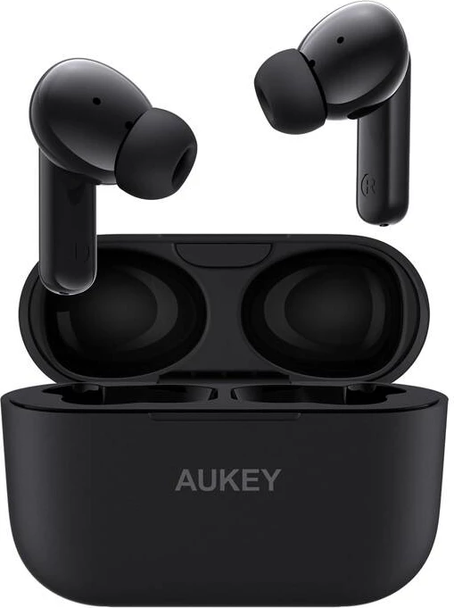 Kufje TWS Aukey EP-M1NC, me ANC, Bluetooth 5.2, të zeza