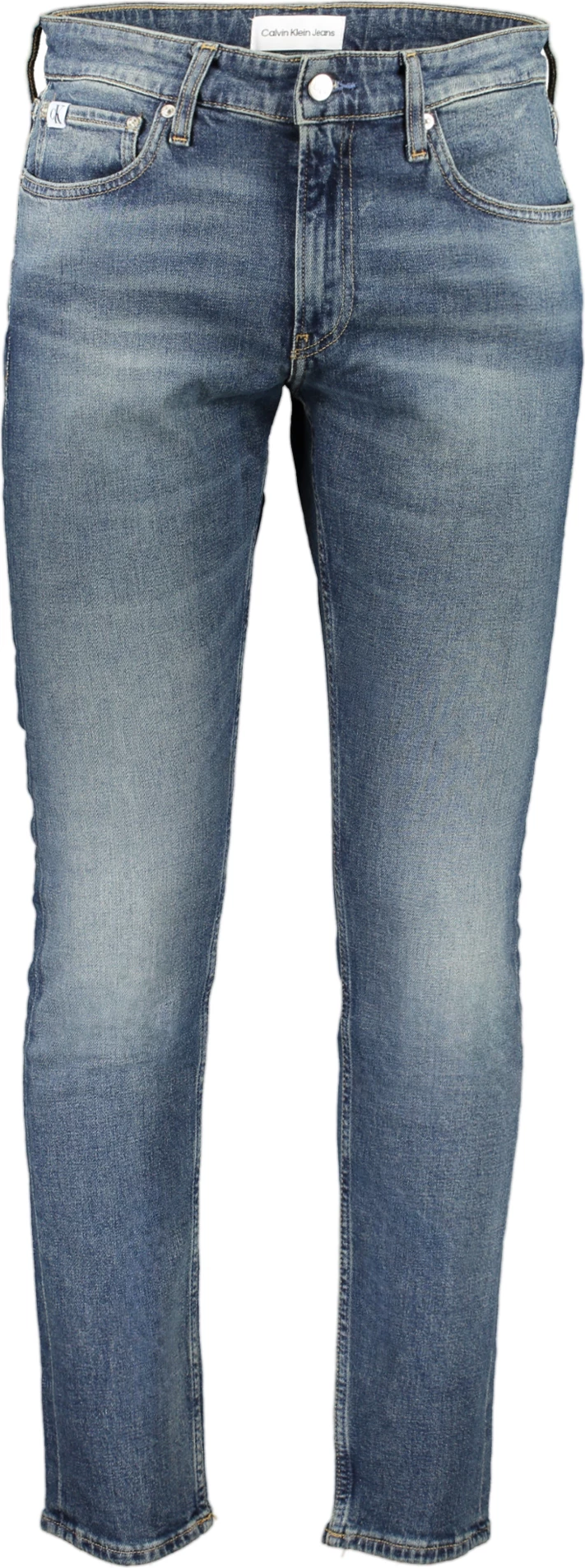 Xhinse për meshkuj Calvin Klein slim, blu