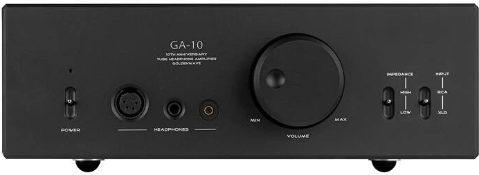 Amplifikator për kufje HiFiMAN GA-10, me lampa, i zi