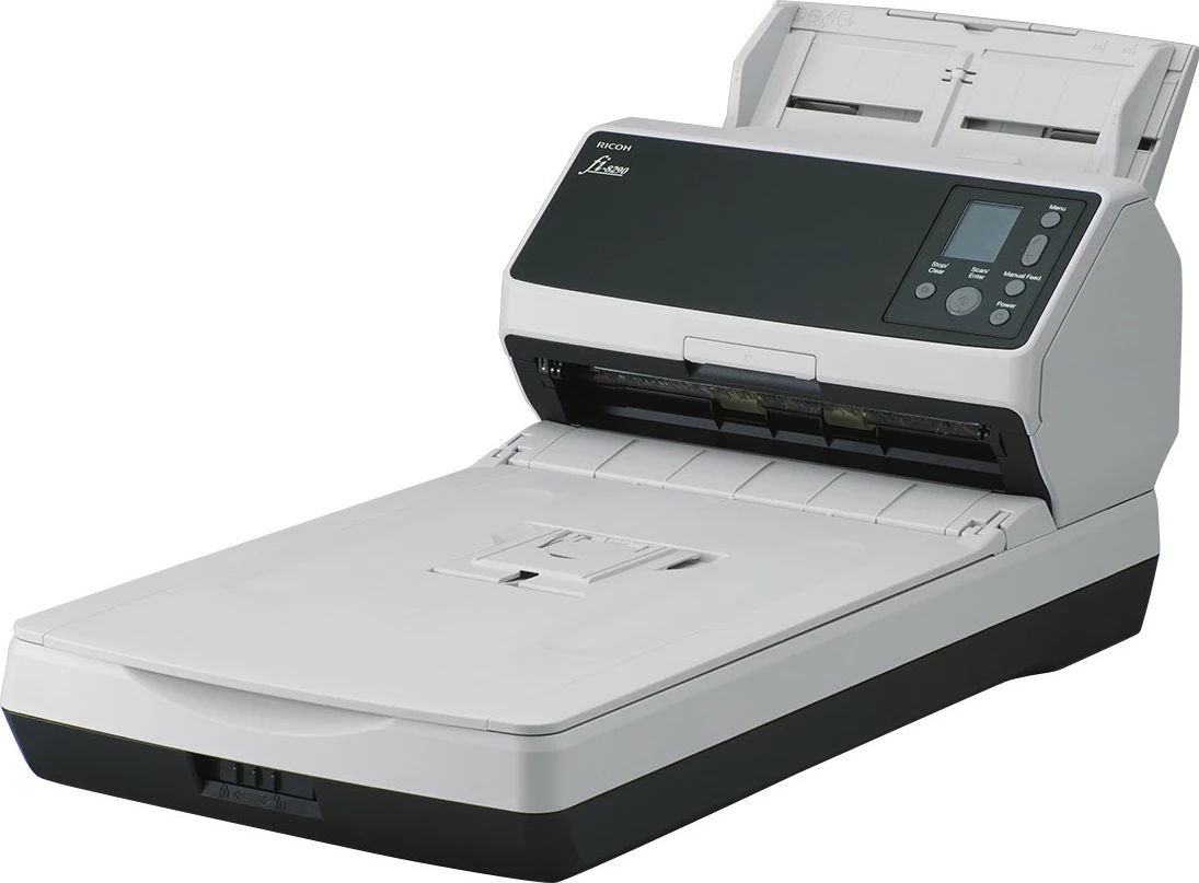 Skaner dokumentesh Fujitsu fi-8290, ADF, Duplex, USB 3.2, LAN, flatbed