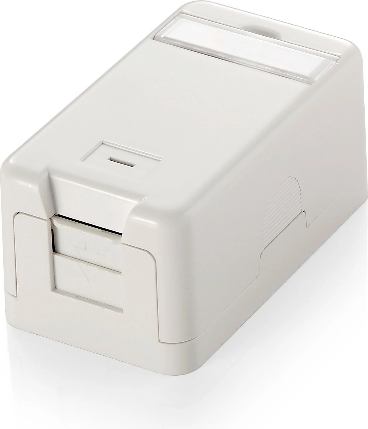 Kasë rrjeti EQUIP Aufputzdose 1x Keystone Jack, e bardhë