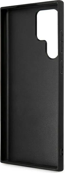 Mbështjellës Guess GUHCS22L4GMGBR për Samsung Galaxy S22 Ultra, hardcase, lëkurë sintetike, kafe