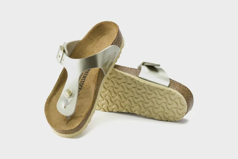 Këpucë Birkenstock për fëmijë, të verdha