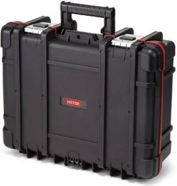 Kasë veglash Keter 237003, polipropilen, e zezë/kuqe