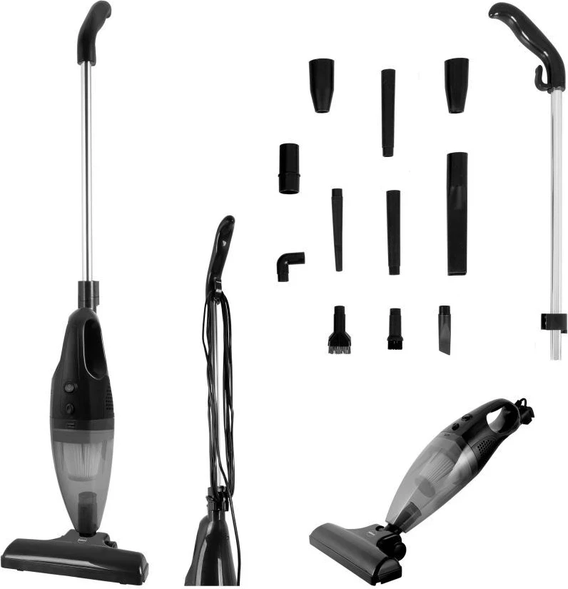 Fshesë elektrike ELDOM OC600, 2in1 TWINN, pa kabllo, pa qese, HEPA, e zezë