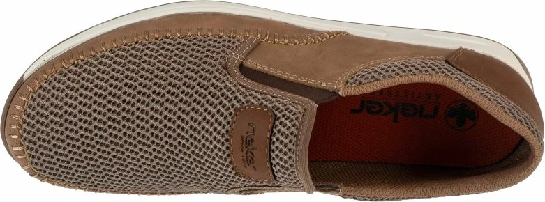 Këpucë për meshkuj Rieker, kafe