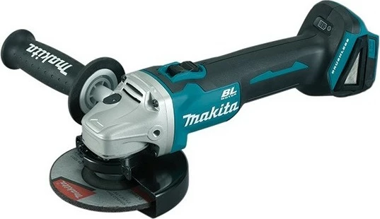 Makinë gërryese Makita DGA 504 Z, brushless, 18V, 12.5cm, pa kabllo, zi/blu/gri
